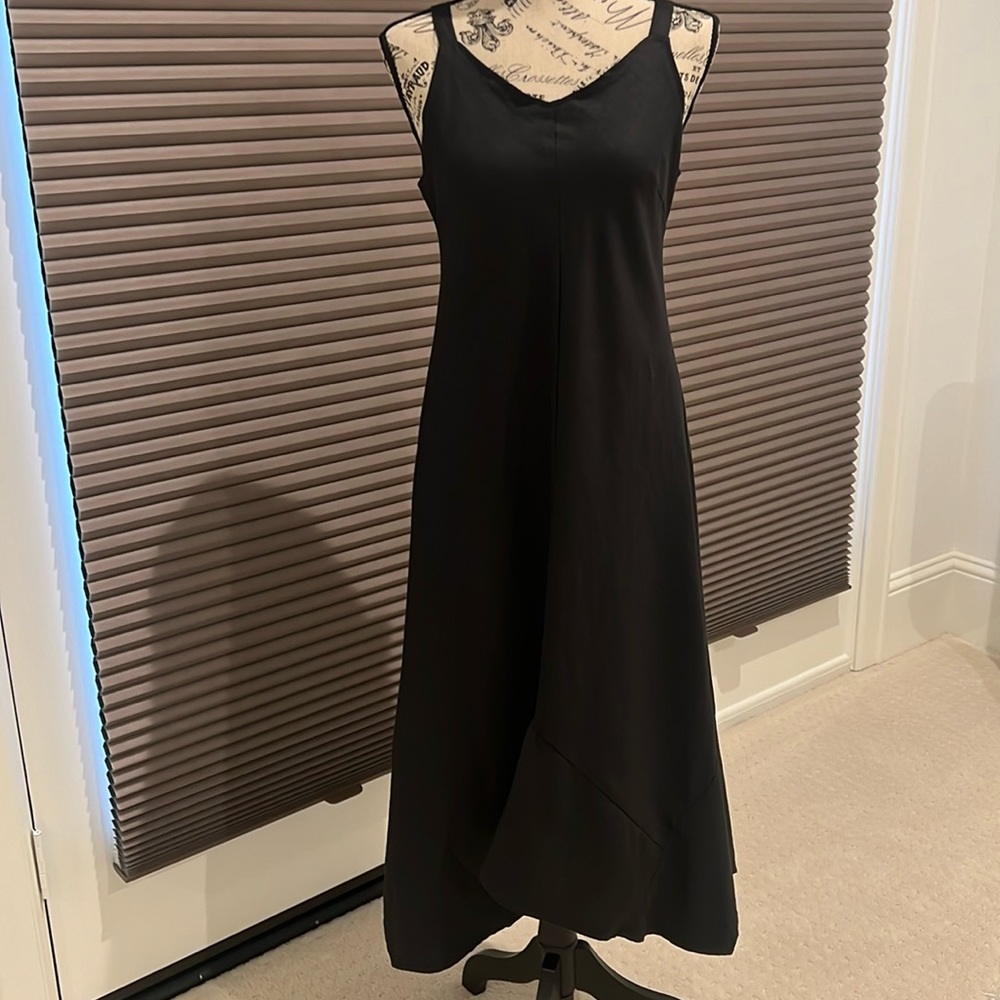 Ladies Black Midi Dress